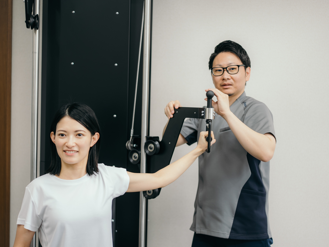 4D-Stretchマシンによる施術